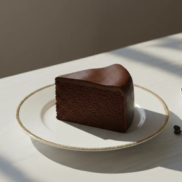 ラム香るショコラケーキの画像