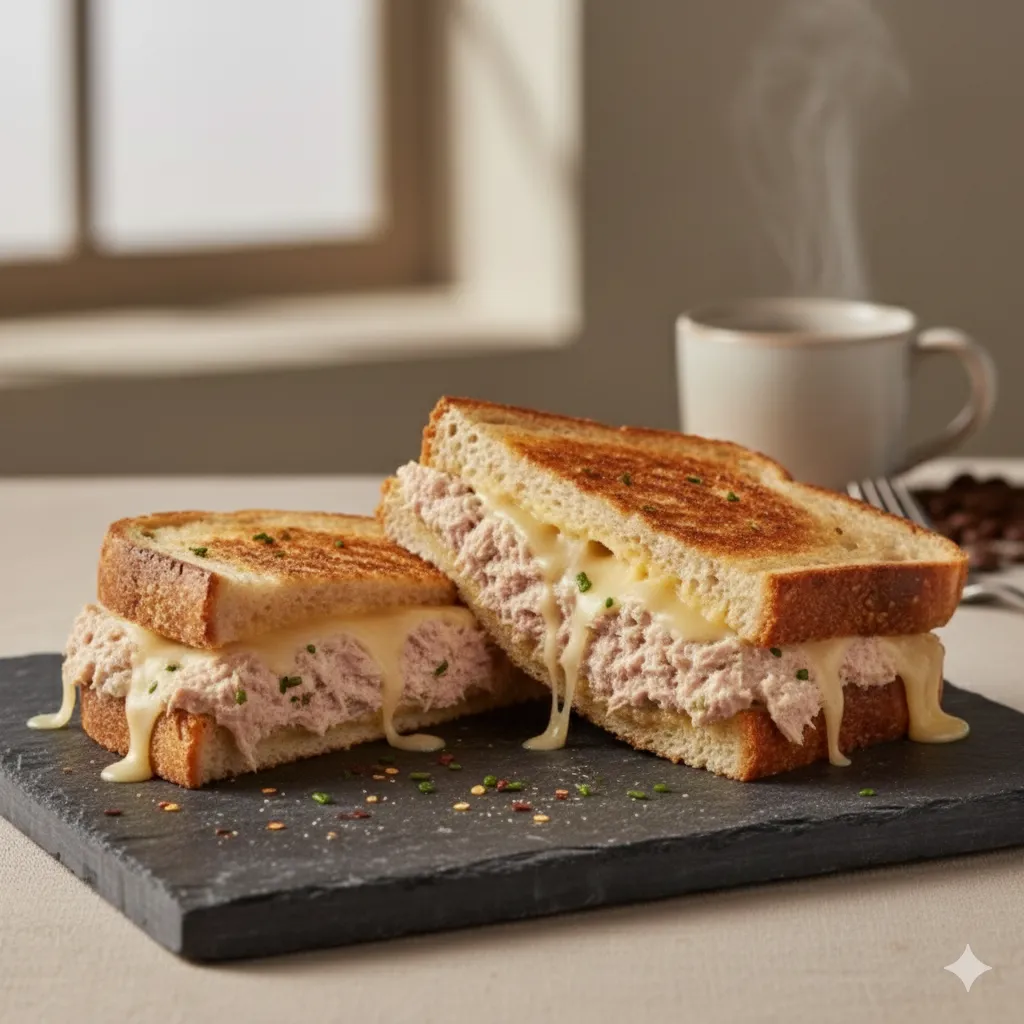 ホットサンド・ツナメルトの画像